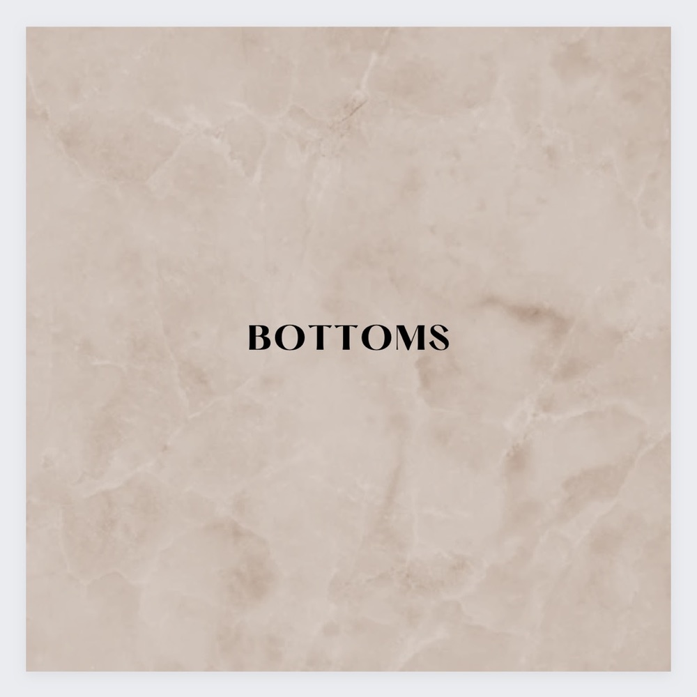 SHOP BOTTOMS